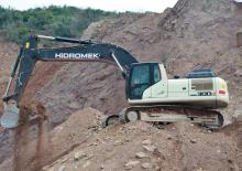 Koparki gąsienicowe Hidromek HMK 300 LCLR