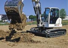 Koparki gąsienicowe Terex TC 125