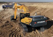 Koparki gąsienicowe Hyundai HX260NL