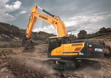 Koparki gąsienicowe Hyundai HX300NL