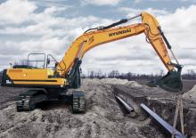 Koparki gąsienicowe Hyundai HX380NL
