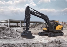 Koparki gąsienicowe Hyundai HX220AHW