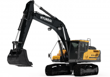 Koparki gąsienicowe Hyundai HX300AL