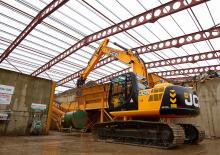 Koparki gąsienicowe JCB JS180 LC