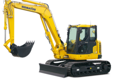 Koparki gąsienicowe Komatsu PC118MR-8