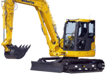 Koparki gąsienicowe Komatsu PC88MR-8