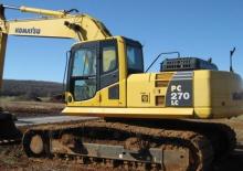 Koparki gąsienicowe Komatsu PC270LC-6