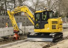 Koparki gąsienicowe Komatsu PC88MR-11 