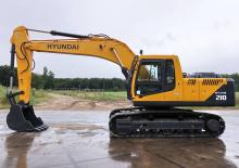 Koparki gąsienicowe Hyundai R 210-7H