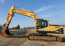 Koparki gąsienicowe Hyundai R 250 LC 9