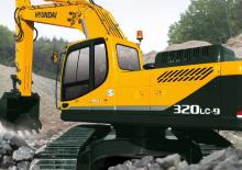 Koparki gąsienicowe Hyundai R 320 LC 9