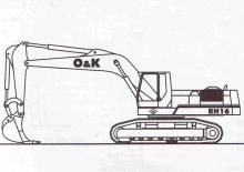 Koparki gąsienicowe O&K RH 16