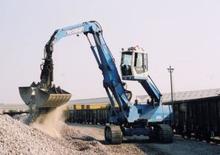 Koparki do prac przeładunkowych Terex-Fuchs RHL 350