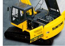 Koparki gąsienicowe Sumitomo SH210F-5 MACAN