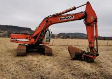 Koparki gąsienicowe Daewoo SOLAR 220 LC-III