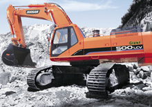 Koparki gąsienicowe Doosan Solar 500 LC-V Gigant