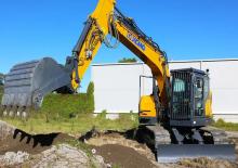 Koparki gąsienicowe XCMG XE155ECR Single Boom 