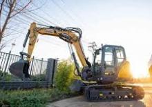 Koparki gąsienicowe XCMG XE80E Single boom