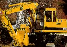 Koparki kołowe Caterpillar 206B