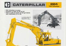 Koparki kołowe Caterpillar 224