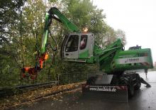 Koparki do prac przeładunkowych Sennebogen 718M E