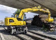 Koparki kołowe Liebherr A 922 Rail Litronic
