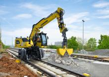 Koparki kołowe Liebherr A 924 Rail Litronic