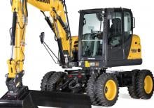 Koparki kołowe Yanmar B75W