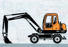 Koparki kołowe Volvo EW55