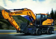 Koparki kołowe Hyundai HW210