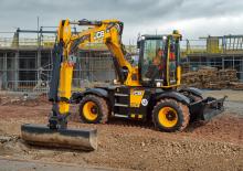 Koparki kołowe JCB Hydradig 110W