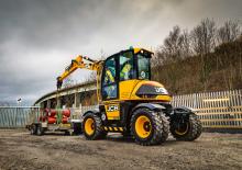 Koparki kołowe JCB Hydradig 110W