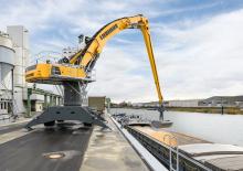 Koparki do prac przeładunkowych Liebherr LH 110 M High Rise Industry Litronic