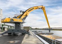 Koparki do prac przeładunkowych Liebherr LH 110 M High Rise Port Litronic