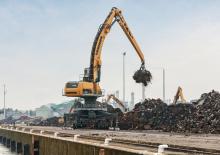 Koparki do prac przeładunkowych Liebherr LH 150 M High Rise Industry Litronic