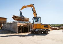 Koparki do prac przeładunkowych Liebherr LH 35 M Timber Litronic
