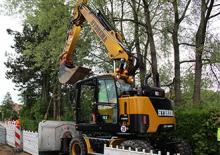 Koparki kołowe Hydrema MX 18 G