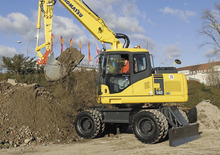 Koparki kołowe Komatsu PW140-7
