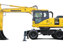 Koparki kołowe Komatsu PW220-7