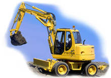 Koparki kołowe Komatsu PW75 R-2