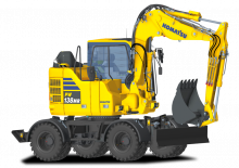 Koparki kołowe Komatsu PW138MR-11E0