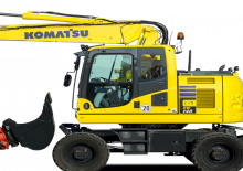 Koparki kołowe Komatsu PW148-10 