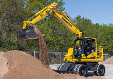Koparki kołowe Komatsu PW158-11E0