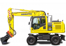 Koparki kołowe Komatsu PW180-10