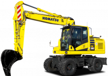 Koparki kołowe Komatsu PW180-11E0