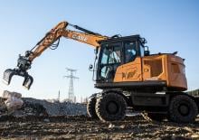 Koparki kołowe Case WX155E SR