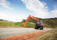 Koparki kołowe Hitachi ZX 145 W 3