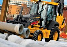 Koparko-ładowarki John Deere Construction 410 K TC