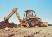Koparko-ładowarki Caterpillar 416