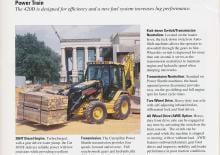 Koparko-ładowarki Caterpillar 420 D